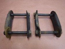 Jeep Wrangler Yj 87-95 Leaf Spring Shackle Plate Bolts Front Rear Free Ship Jeep Wrangler Yj 87-95 Leaf Spring Shackle Plate Bolts Front Rear Free Ship