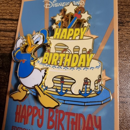 Disneyland Paris Happy Birthday Cake Gateau Limited Edition Disney Pin DLP LE700 - Picture 9 of 16