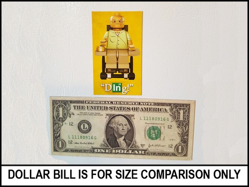 Fridge Fun Refrigerator Magnet BREAKING BAD Lego: "DING" Hector Salamanca - Picture 2 of 7