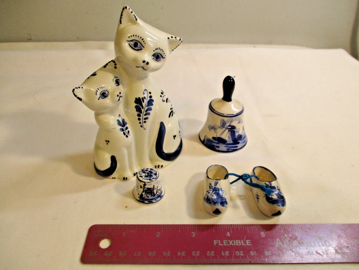 Delft Figurine In Antique Ceramic & Porcelain Figurines for sale