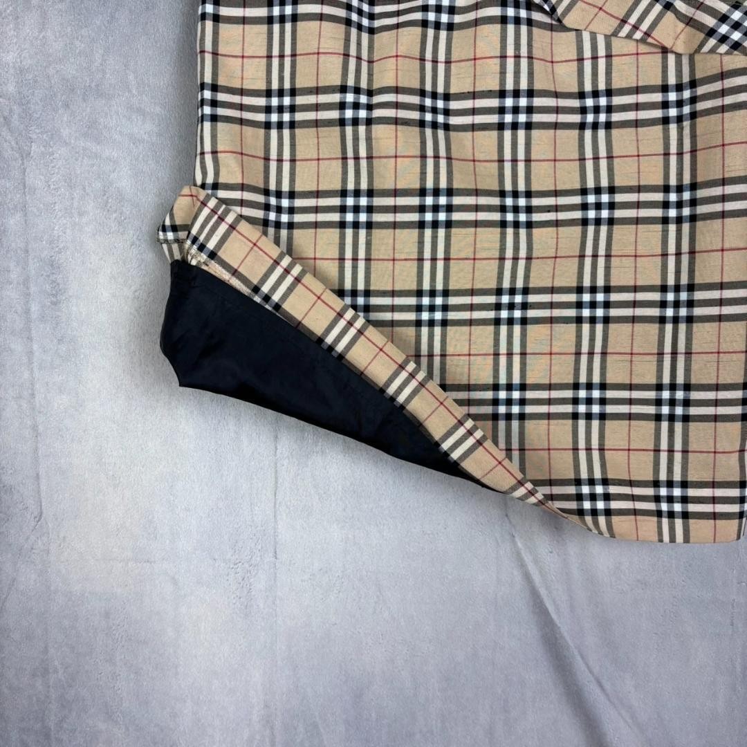 Burberry Blue Label Nova Check Knee-Length Skirt Beige 38/M