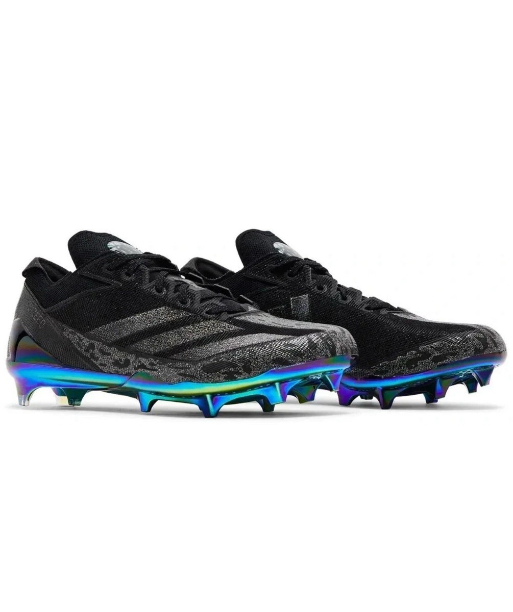 ADIDAS Adizero‎ Electric Speed Juice Pack Football Cleats Mens 4 Black IE4414 Adidas Electric Speed Juice Black Football Cleats IE4414  main image 4