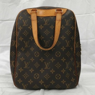 Louis Vuitton Monogram Excursion Shoe Bag Hand Bag M41450 Brown Japan