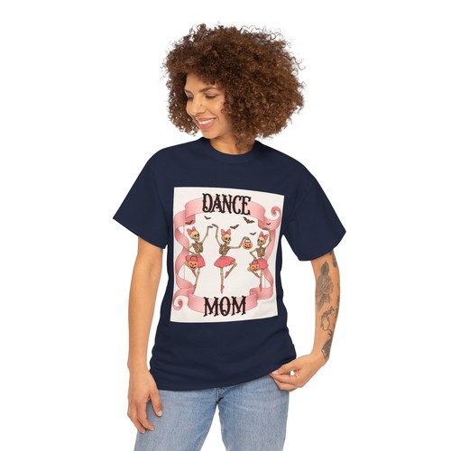 Dance Mom T-Shirt Halloween Ballet Ballerina Skeleton Heavy Cotton Gift Coquette - Picture 46 of 57