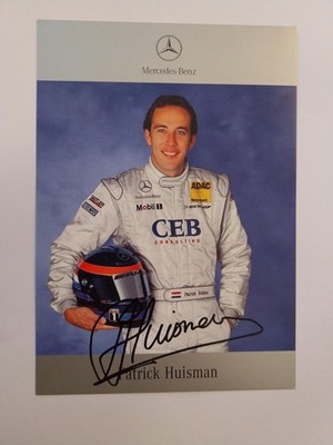 Patrick Huisman Autogramm Signiert Drucksigniert AK Motorsport