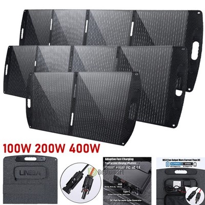 200W 400W Foldable Off-Grid Solar Panel Portable Solar Charger Rv Camping