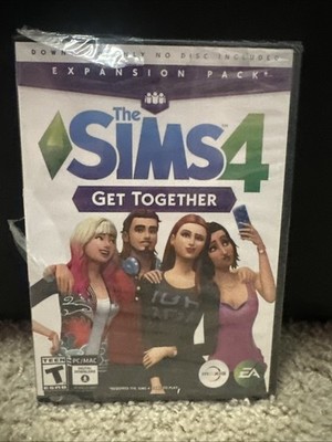 Sims 4 Get Together Expansion Pack - Win Mac - Brand New & Factory Sealed