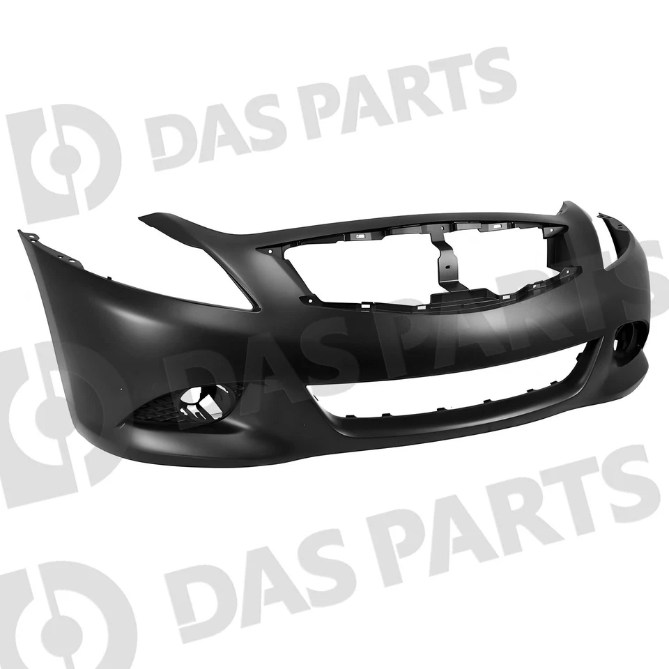 For 2010-2015 Infiniti G25 G37 Q40 Primed Front Bumper Cover w/Bracket IN1000246 - Imagem 2 de 4