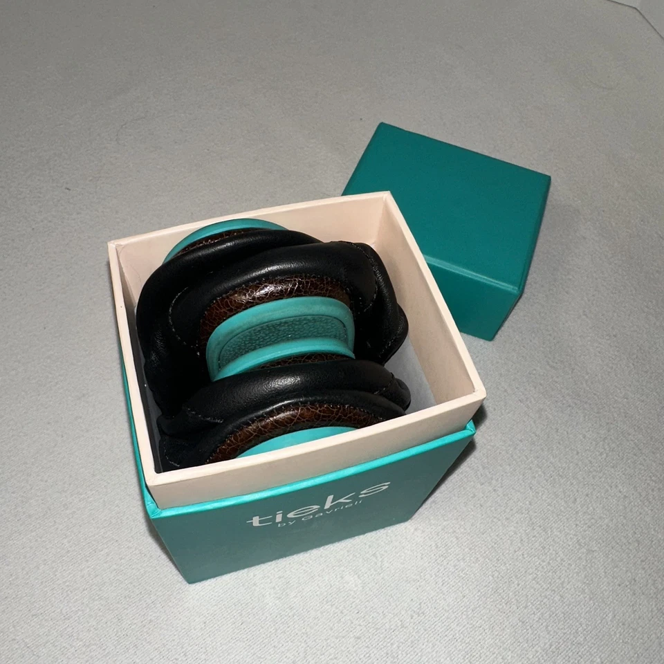 Sapatilhas de balé Tieks by Gavrieli couro preto fosco - Tamanho 8 - Imagem 3 de 4