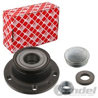 Febi RADLAGER-SATZ Radnabe Mit ABS-SENSORRING Hinten Passend FüR Fiat 500L Doblo