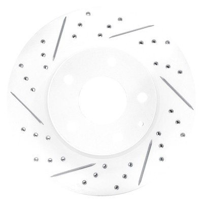 For Mazda CX-3 16-22 DFC Drilled & Slotted Front Driver Side Brake Rotor
