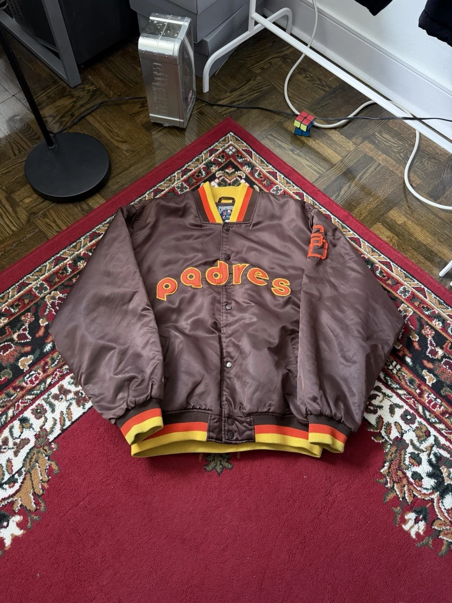 majestic サンディエゴ パドレス cooperstown スタジャン Majestic Brown MLB Jackets for sale | eBay