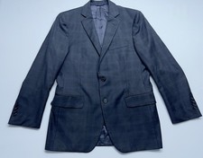 Brooks Brothers Vitale Barberis Canonico Wool Suit Coat Mens 38 Short Gray Italy