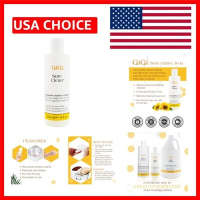 Wax Residue Cleaner - No Rinse, All-Purpose Surface Solution, 8 fl oz