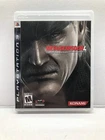 Metal Gear Solid 4: Guns of the Patriots (PlayStation 3, 2008) Clean & Tested
