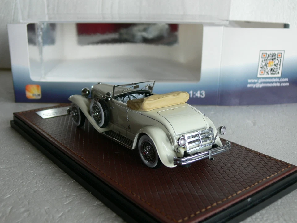GLM 1:43 Duesenberg Modelo J SWB Convertible Cupé Murphy 1929 Edición Limitada 299 Foto 4 de 4