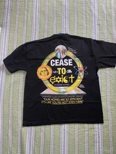 L The Curse A24 x Online Ceramics Cease to Exist Tee black t shirt Large NEW