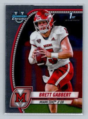 2024 Bowman University Chrome Brett Gabbert #27