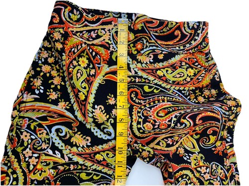 New York Co NYC women's stretch paisley pants size S - Picture 9 of 10
