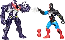Marvel MixMashers Venom vs. Venomized Spider-Man 5" Figure & Accessories 2-Pack
