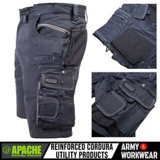 Apache Work Shorts Utility Cordura Pockets Pants Ripstop ATS Mens Industrial 