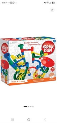 MindWare Marble Run Educational Toy 70 Piece Ball Run Building Set