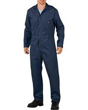 Dickies Basic Twill Long-sleeved Coveralls Dark Navy, DARK NAVY, Small