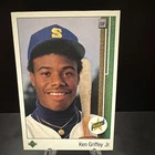Upper Deck 1989 Ken Griffey Jr Rookie Star Rookie #1 Seattle Mariners Baseball