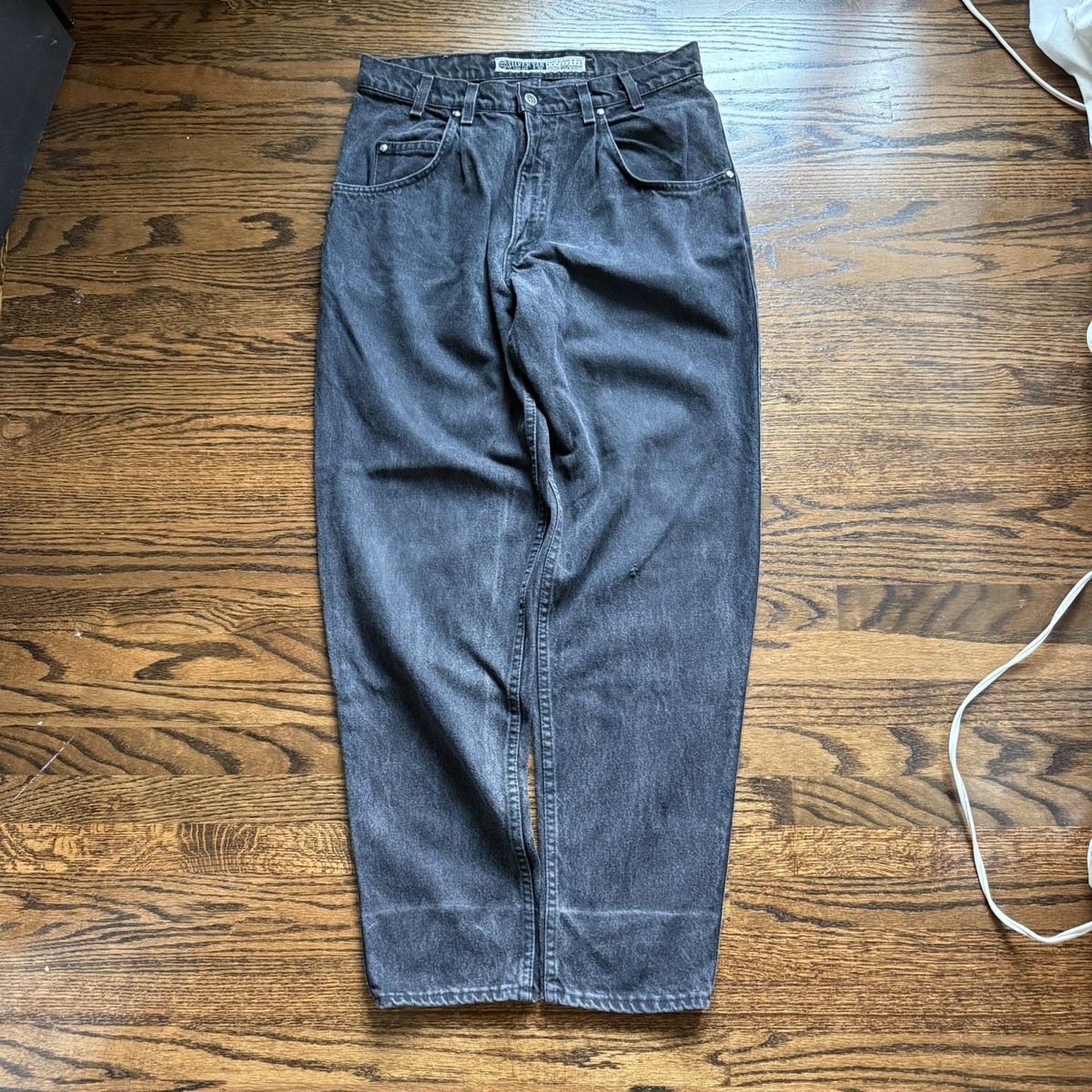 Vintage Levis SilverTab Jeans Black 34x32 Fits 32x32 USA Made 