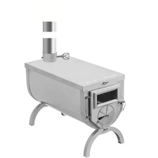 Ultralight Titanium Alloy Wood Stove Multipurpose Camping Tent Heating Stove