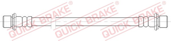 Rear Right QUICK BRAKE 25.082 Brake Hose for TOYOTA