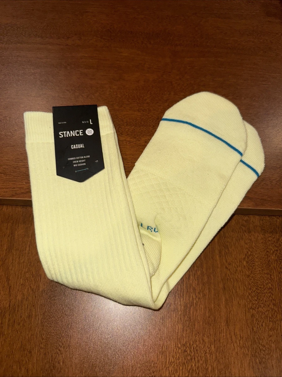 Stance – Calzini Crew Griswold Unisex, Supporto Arco Plantare, Cucitura Seamless, Ammortizzati
