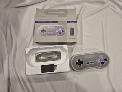 8Bitdo SN30 2.4G Wirelesss Gamepad for SNES/SFC Classic Edition Open Box