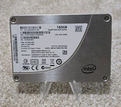 Intel 320 Series 160GB 2.5'' SATA SSD Internal Hard Drive SSDSA2BW160G3H
