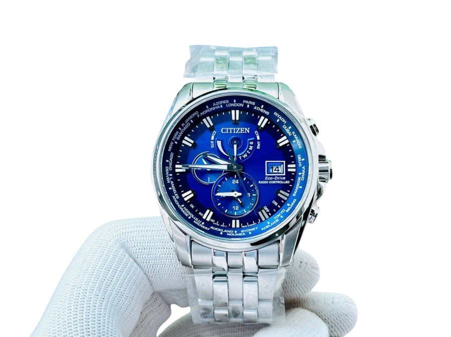 Citizen Blue Dial Sapphire Crystal Radio Controlled Men's Watch