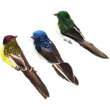 MAOMIA Artificial Foam Bird Mini Simulation Feather Birds Ornaments DIY Craft...