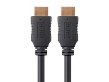 Monoprice 4K High Speed HDMI Cable - 2.0, 4K@60Hz, HDR, 8 Feet, Black