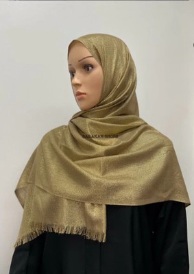 Women's Shimmer Viscose Hijab Modest Evening Wear Islamic Headscarf 10+ Colors