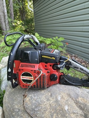 Jonsered 451e Chainsaw Used For Parts Or Repair Turns Over Powerhead Only