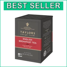 Exquisite English Breakfast Tea - 6 Packs of 50 Teabags for Every Occasion