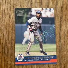 2001 Pacific Extreme LTD /45 Shannon Stewart #448 SSP RARE INSERT