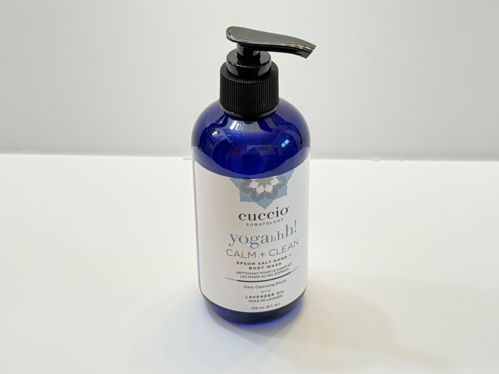 Cuccio Somatology Yogahhh Calm + Clean Epsom Salt Hand & Body Wash 8oz - SEALED