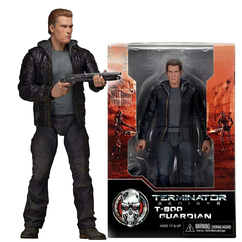 NECA T-800 Terminator Genisys Guardian 7" Action Figure Arnold Schwarzenegger - Image 4 of 4