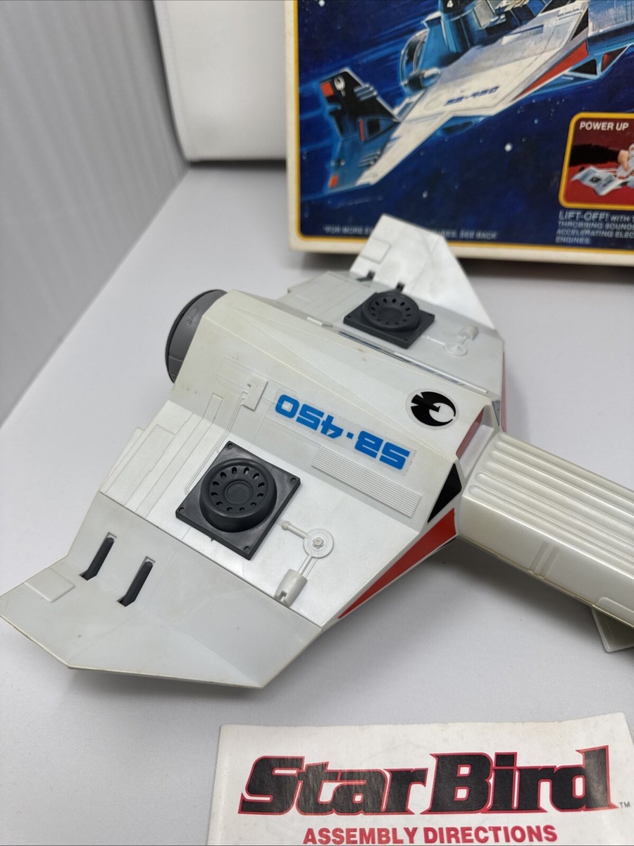 LONE STAR レトロなおもちゃ　made inENGLAND 昭和 Vintage 1978 Milton Bradley Electronic Star Bird Ship With
