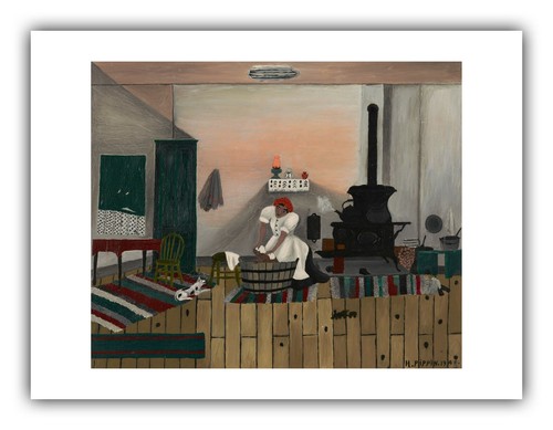 Horace Pippin : "Saturday Night Bath" (1945) — Giclee Fine Art Print - Picture 3 of 7