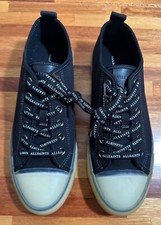 NWB AllSaints Mens Shoes Black 10M JAXON LOW ...
