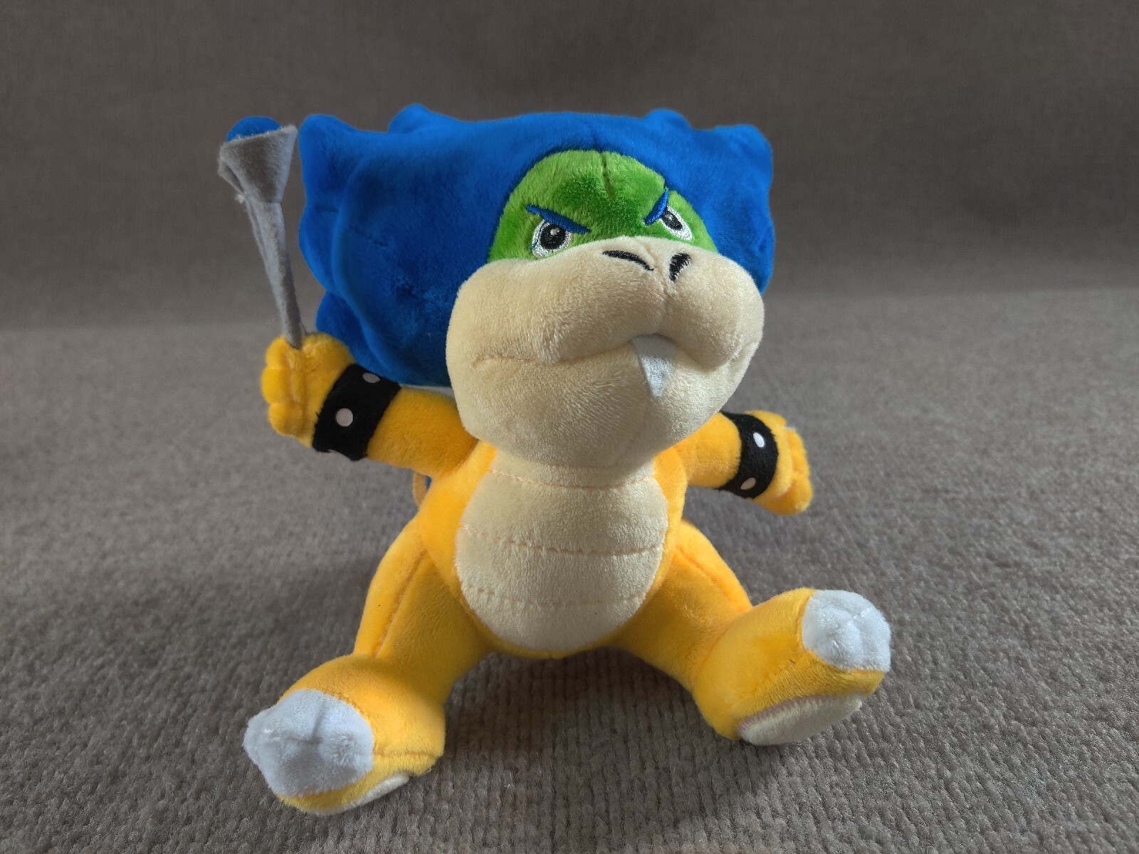 Ludwig Von Koopa Super Mario Koopalings Plush Toy Sanei 2014 Little