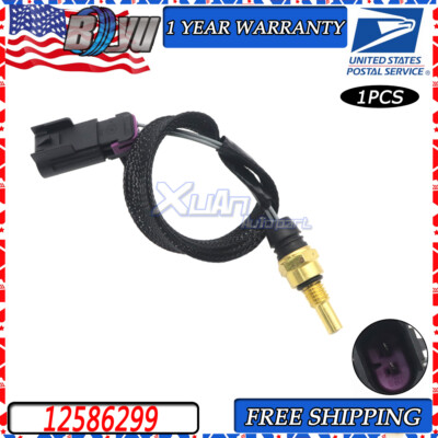 2006-10 Hummer H3 Coolant Temperature Sensor For 2004-12 12586299