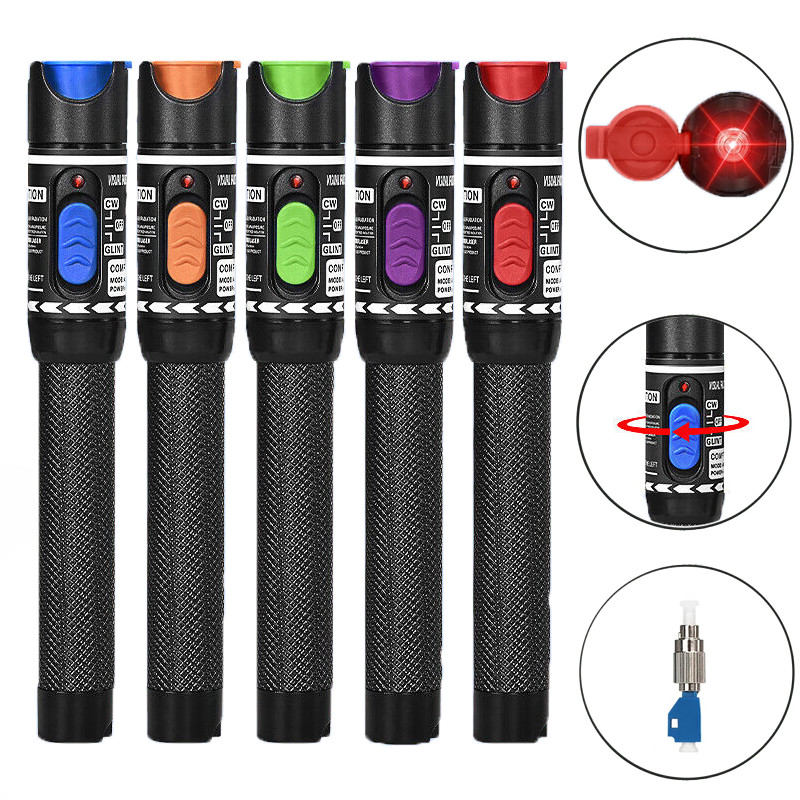 Visual Fault Locator Fiber Optic Cable Tester 1-30Km VFL +LC