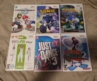 Lot 6 Mario Kart Wii Nintendo Wii Complete Game Sonic Unleashed Sonic Colors Htf